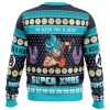 A Very Saiyan Christmas DBZ PC men sweatshirt BACK mockup - Dragon Ball Z Gifts