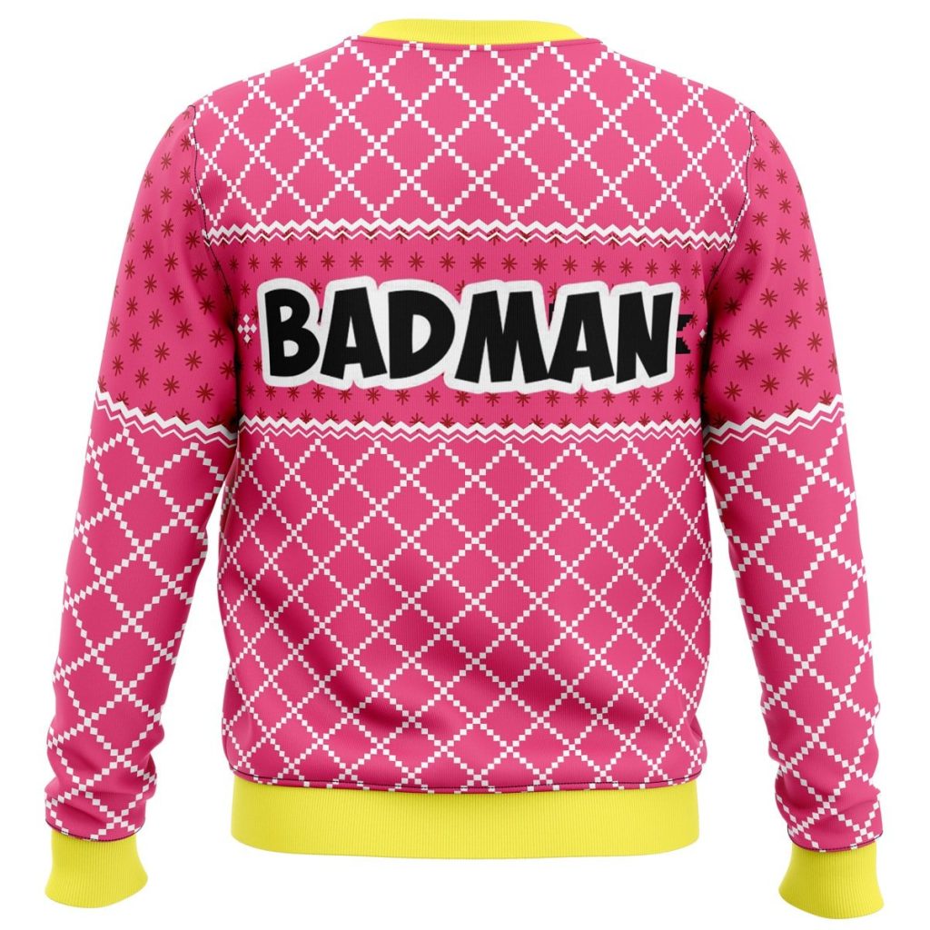 Badman Sweater back - Dragon Ball Z Gifts