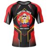 Broly Short Sleeve Rash Guard front 1 - Dragon Ball Z Gifts