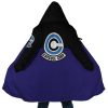 Capsule Corp Dragon Ball Z AOP Hooded Cloak Coat MAIN Mockup - Dragon Ball Z Gifts