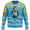 Christmas Vegeta Dragon Ball Z men sweatshirt FRONT mockup 1 - Dragon Ball Z Gifts