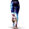 DBZ Legendary Super Saiyan Broly With Black Hair Leggings Back - Dragon Ball Z Gifts