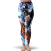 DBZ Son Goku Kamehameha Ultra Instinct Dope Yoga Pants - Dragon Ball Z Gifts