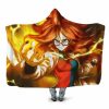 Dragon Ball Android 21 Human Form Power Surge Hooded Blanket - Dragon Ball Z Gifts