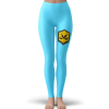 Dragon Ball Babidi Team Emblem Majin Candy Blue Leggings - Dragon Ball Z Gifts