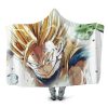 Dragon Ball Bojack POV Beatdown By Gohan Hooded Blanket - Dragon Ball Z Gifts