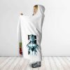 Dragon Ball Emperor Frieza Portrait Dual Design Hooded Blanket 2 side - Dragon Ball Z Gifts