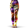 Dragon Ball Future Trunks Super Saiyan Rage Leggings Back - Dragon Ball Z Gifts