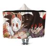 Dragon Ball GT The Last Match Goku Memento Cool Hooded Blanket - Dragon Ball Z Gifts