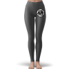 Dragon Ball Gokus Kanji Symbol Gray Cool Leggings - Dragon Ball Z Gifts