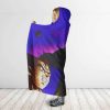 Dragon Ball Jiren Vs Goku Vegeta Android 17 Hooded Blanket 2 side - Dragon Ball Z Gifts