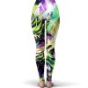 Dragon Ball Super Broly All Charged Up Majestic Yoga Pants Back - Dragon Ball Z Gifts