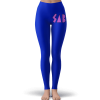 Dragon Ball Super Broly Movie SAB Cosplay Blue Leggings - Dragon Ball Z Gifts