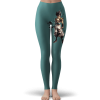 Dragon Ball Super Gogeta Base Form Dark Teal Yoga Pants - Dragon Ball Z Gifts