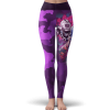 Dragon Ball Super Goku Krillin Frieza Purple Camo Leggings - Dragon Ball Z Gifts