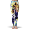 Dragon Ball Super Saiyan 2 Vegito Striking Pose Cool Leggings - Dragon Ball Z Gifts