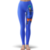 Dragon Ball Super Son Goku SSGSS Blue Sab Costume Leggings - Dragon Ball Z Gifts