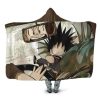 Dragon Ball The First Encounter Goku Bulma Hooded Blanket - Dragon Ball Z Gifts