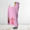 Dragon Ball Transforming Pattern Majin Buu Cool Hooded Blanket 2 side - Dragon Ball Z Gifts