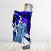 Dragon Ball Universal Arc Goku Outclassed Jiren Hooded Blanket 2 side - Dragon Ball Z Gifts