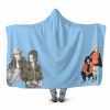 Dragon Ball Z Android 17 18 Casual Get Up Hooded Blanket - Dragon Ball Z Gifts