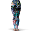 Dragon Ball Z Broly And The Villains Comic Style Yoga Pants Back - Dragon Ball Z Gifts