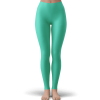 Dragon Ball Z Chibi Android 21 Cute Pastel Green Yoga Pants - Dragon Ball Z Gifts