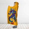 Dragon Ball Z Coolers Revenge Final Form Hooded Blanket 2 side - Dragon Ball Z Gifts