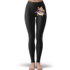 Dragon Ball Z Fat Buu Awesome Cute Black Yoga Pants - Dragon Ball Z Gifts