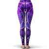 Dragon Ball Z Frieza Neon Trippy Artwork Cool Yoga Pants Back - Dragon Ball Z Gifts