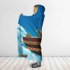 Dragon Ball Z Gods Temple Look Out Korin Tower Hoodie Blanket 2nd side - Dragon Ball Z Gifts