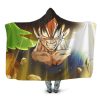 Dragon Ball Z Goku Becomes Legendary Saiyan Hooded Blanket - Dragon Ball Z Gifts