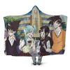 Dragon Ball Z Goku Vegeta What If Highschoolers Hooded Blanket - Dragon Ball Z Gifts