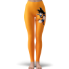 Dragon Ball Z Son Goku Punch Attack Awesome Orange Leggings - Dragon Ball Z Gifts