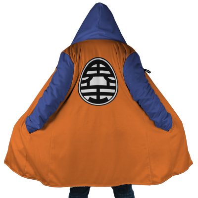 Goku Dragon Ball Z AOP Hooded Cloak Coat MAIN Mockup 1 - Dragon Ball Z Gifts