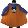 Goku Dragon Ball Z AOP Hooded Cloak Coat NO HOOD Mockup 1 - Dragon Ball Z Gifts