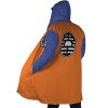 Goku Dragon Ball Z AOP Hooded Cloak Coat SIDE Mockup 1 - Dragon Ball Z Gifts