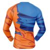 Goku Gi Compression Shirt Rash Guard back 1 - Dragon Ball Z Gifts