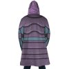 Hit DBZ AOP Hooded Cloak Coat BACK Mockup - Dragon Ball Z Gifts