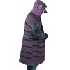 Hit DBZ AOP Hooded Cloak Coat RIGHT Mockup - Dragon Ball Z Gifts