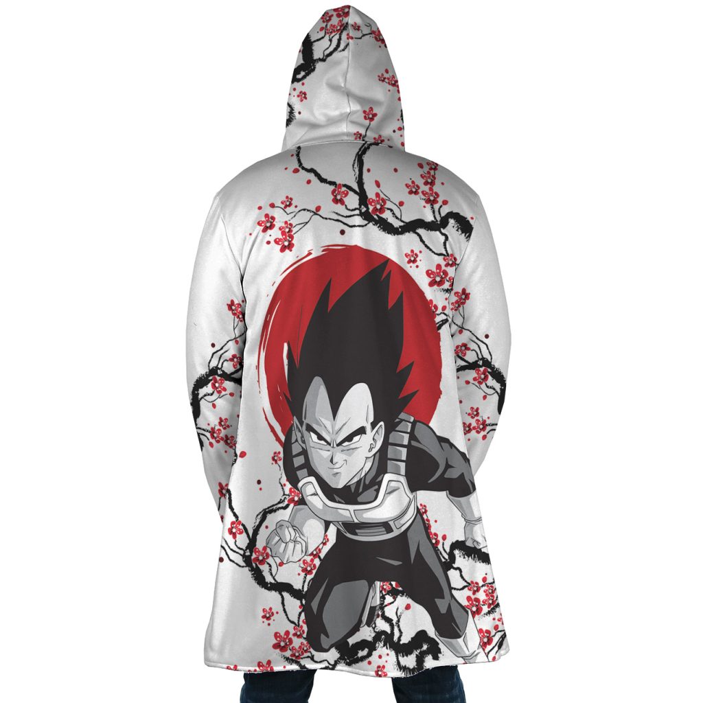 Hooded Cloak Coat back 42 - Dragon Ball Z Gifts