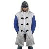 Hooded Cloak Coat front 7 - Dragon Ball Z Gifts