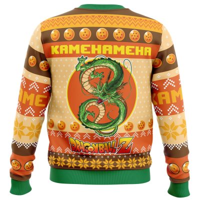 Kamehameha DBZ PC men sweatshirt BACK mockup - Dragon Ball Z Gifts