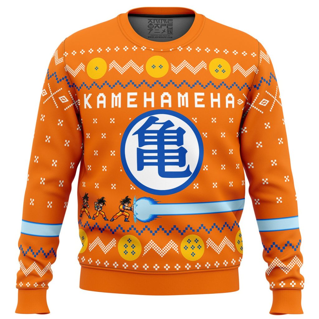 Kamehameha Dragon Ball Z men sweatshirt FRONT mockup - Dragon Ball Z Gifts