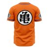 Master Roshi Kame DBZ AOP Baseball Jersey AOP Baseball Jersey BACK Mockup - Dragon Ball Z Gifts