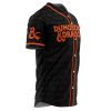 Personalized Dungeons Dragons AOP Baseball Jersey SIDE Mockup - Dragon Ball Z Gifts