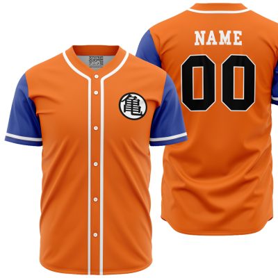 Personalized Goku Kami Kai DBZ AOP Baseball Jersey MAIN Mockup - Dragon Ball Z Gifts