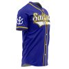 Personalized Saiyan Vegeta DBZ AOP Baseball Jersey SIDE Mockup - Dragon Ball Z Gifts