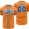 Personalized Z Fighters Goku Dragon Ball Z AOP Baseball Jersey MAIN Mockup 2 - Dragon Ball Z Gifts