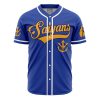 Saiyan Vegeta V2 Dragon Ball Z AOP Baseball Jersey FRONT Mockup - Dragon Ball Z Gifts